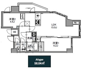 Ｓ-ＲＥＳＩＤＥＮＣＥ王子ｗｅｓｔの物件間取画像